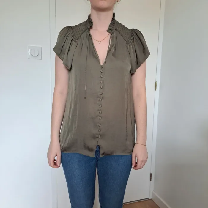 Blouse manche courte