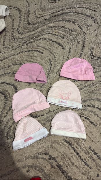 Bonnets bebe fille