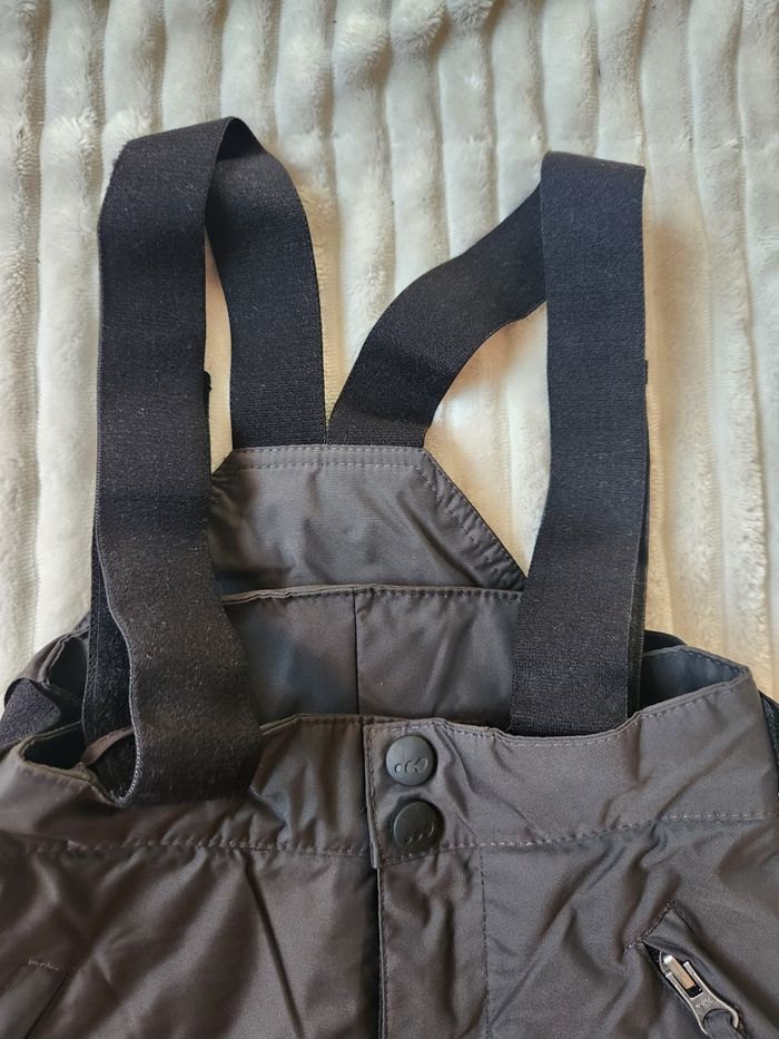 ⛷️ Pantalon de ski enfant gris anthracite – OXYLANE – 8 ans - photo numéro 4