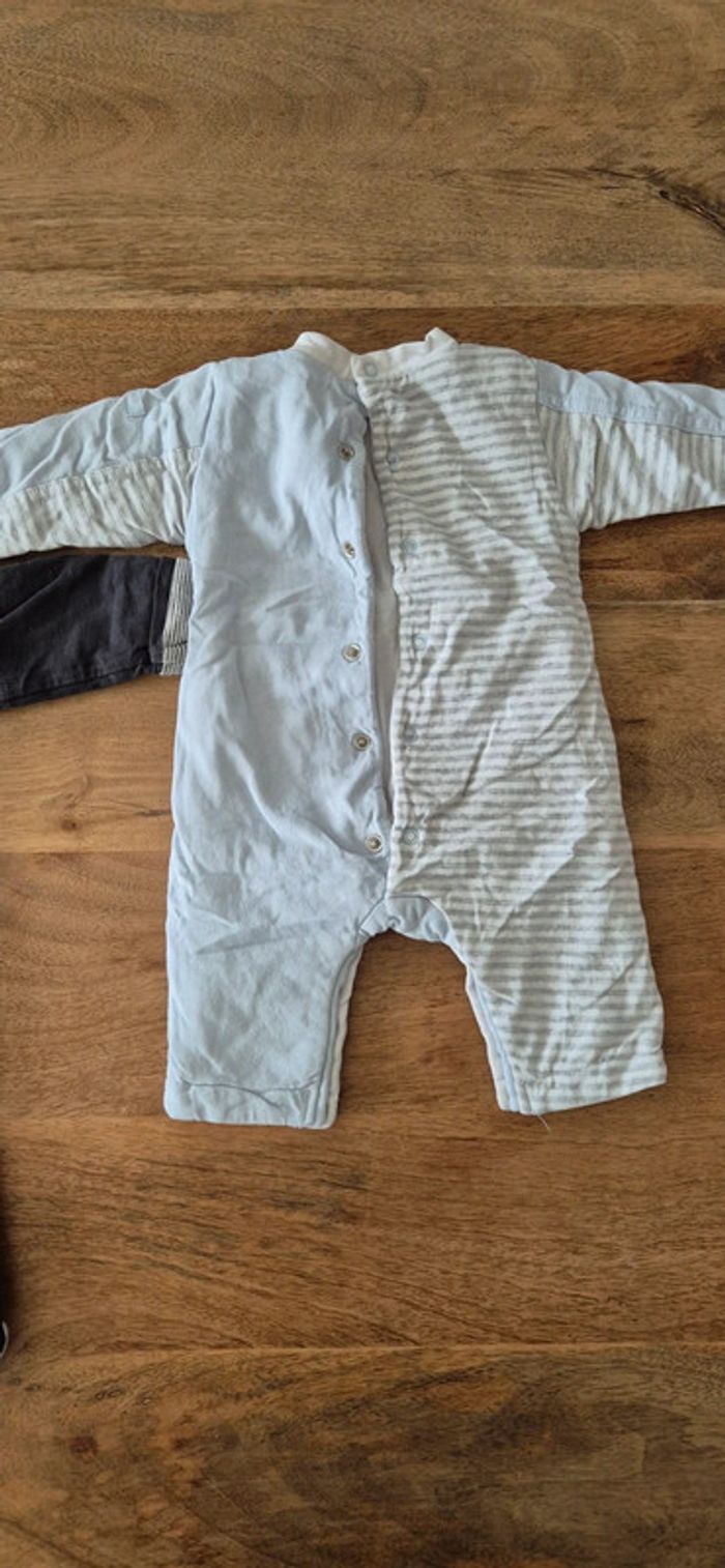 Lot de 2 pyjamas sans pied - Berlingot - Taille 3 mois - photo numéro 5