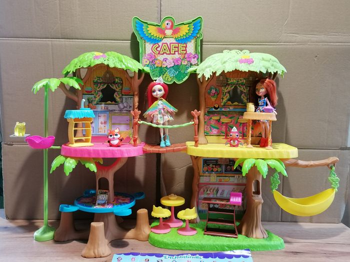 Maison de poupée Enchantimals - Le café de la jungle