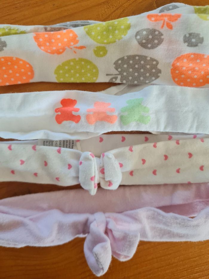 Lot bandeaux pour bébé fille - photo numéro 2