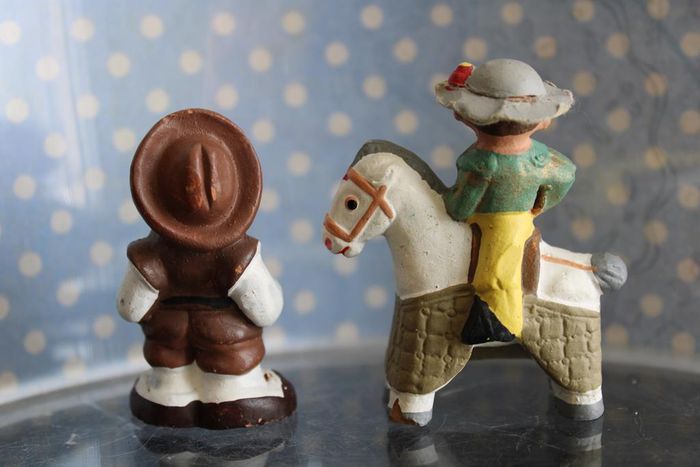 Lot figurines en terre cuite - photo numéro 2