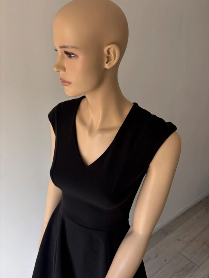 Robe peplum noir Philipp plein portée une soirée - photo numéro 7