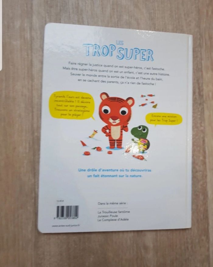Livre les tropsuper Tyranik l'Ours - photo numéro 2