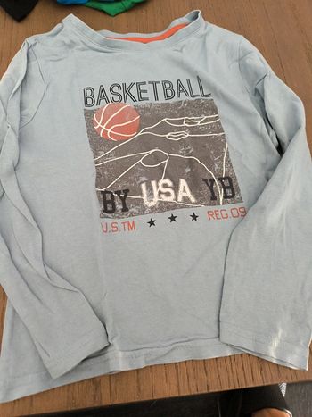 T-shirt manches longues basket USA