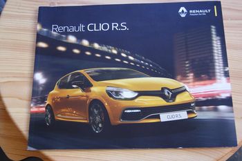 Brochure Renault Clio 4 RS 2015