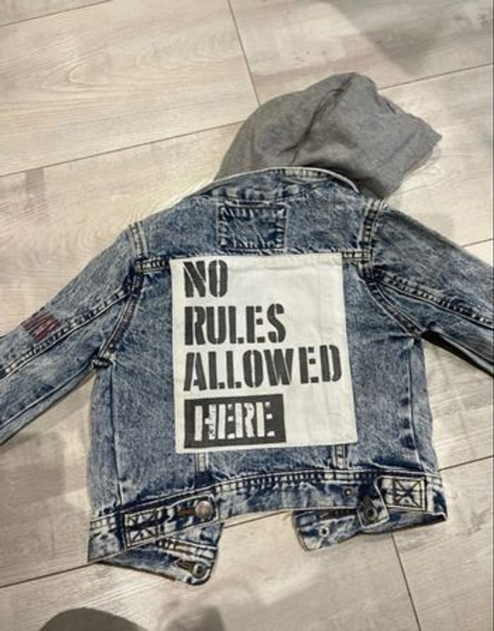 Zara - Veste en jean - 4 ans - très bon état - photo numéro 4
