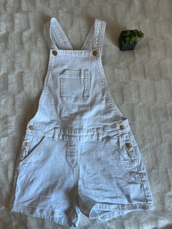 Salopette blanche orchestra 10 ans