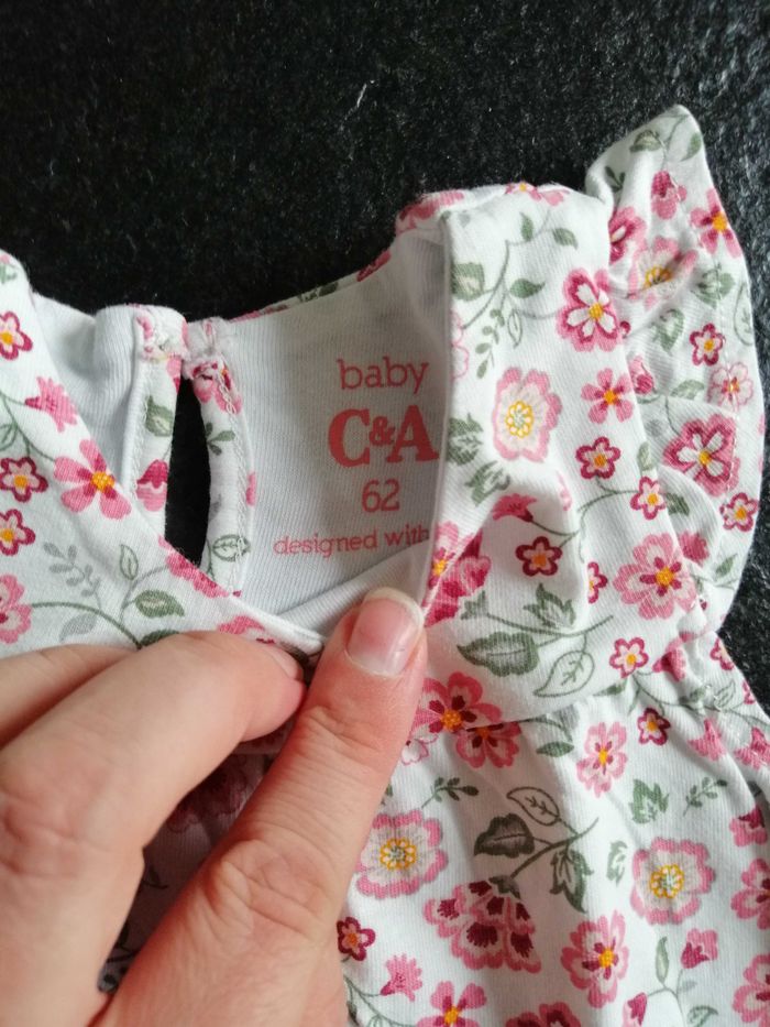 Lot de 2 robes été t62 3 mois - photo numéro 2