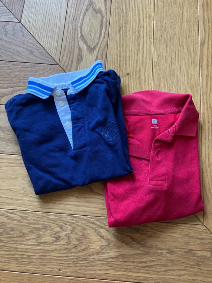 Lot de polos 3/4 ans