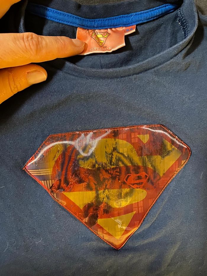 Haut manche longue superman - photo numéro 2