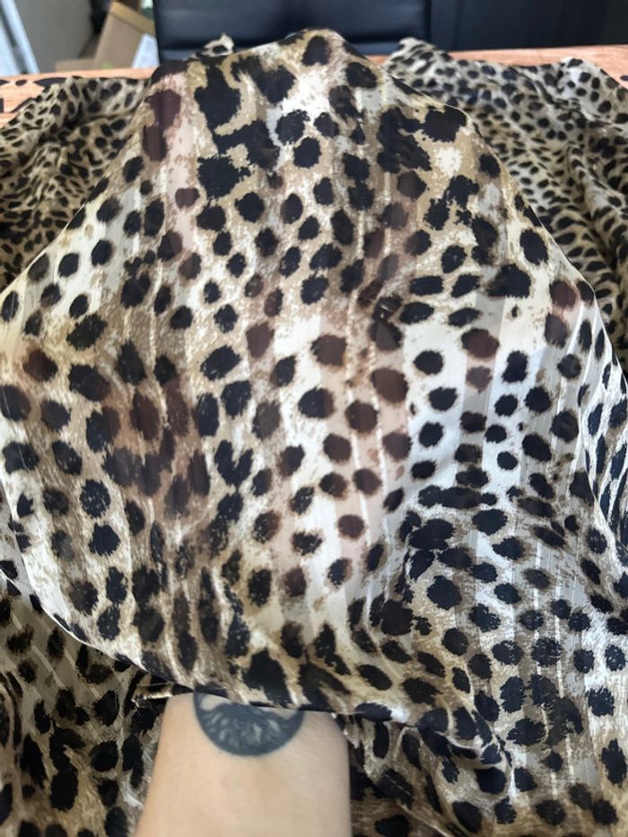 Blouse léopard femme - photo numéro 4