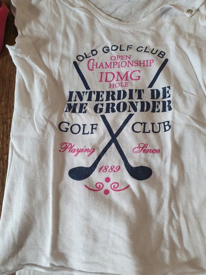 Lot 2 ensembles "interdit de me gronder" - photo numéro 5