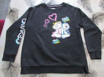 Pull Disney Stitch fille 10-11 ans