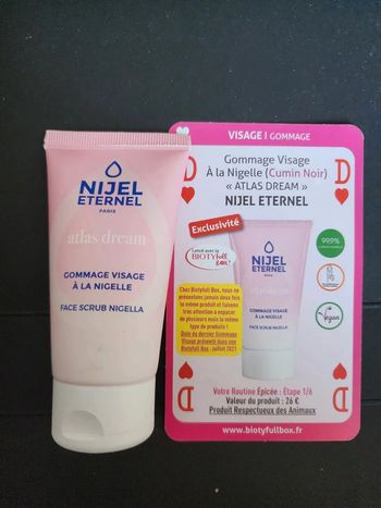 Gommage visage cumin noir Nijel Eternel