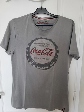 T-shirt gris Coca-Cola M