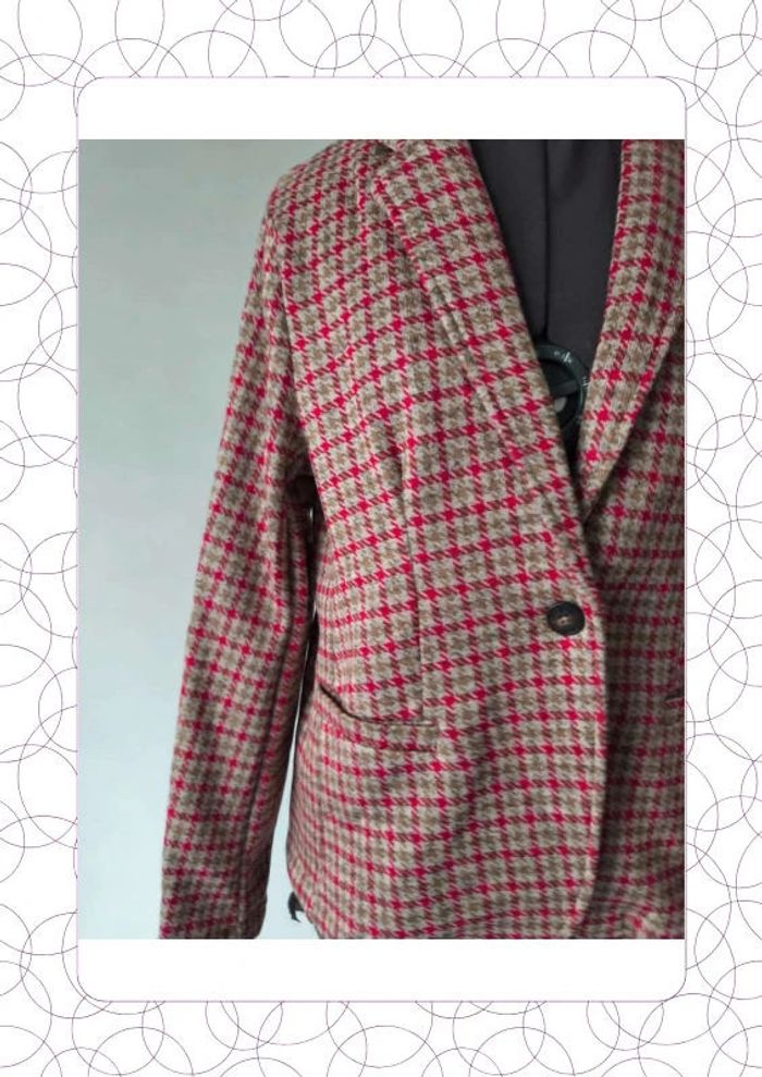 Veste a carreaux lands'end - photo numéro 2