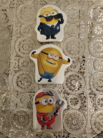 Lot de 3 boîtes Minions💛