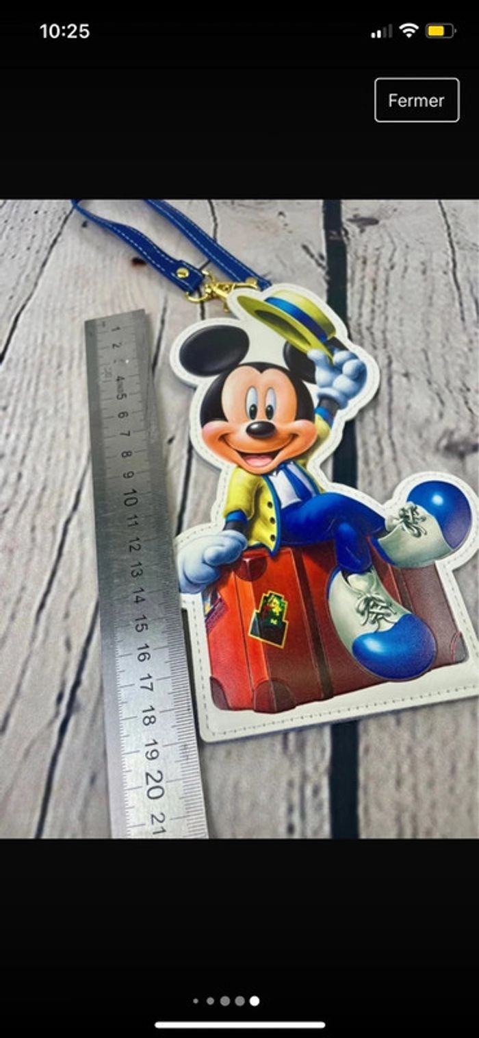 Lanière porte pass annuel Disneyland Mickey - Tokyo Disney - photo numéro 7