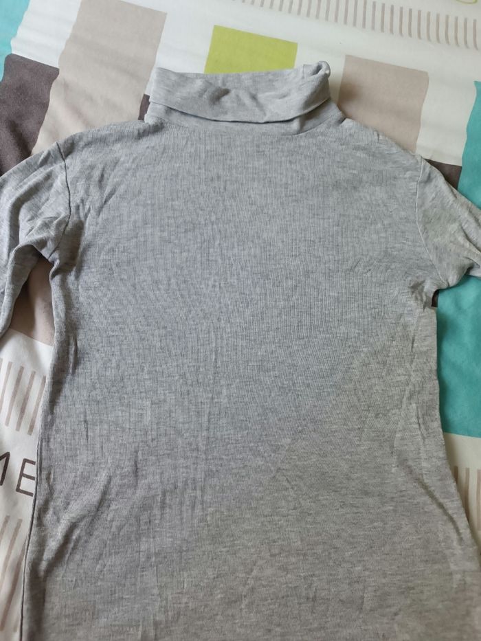 T-shirt col roulé fille 12 ans - photo numéro 3