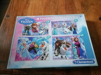 Puzzle progressif Reine des neiges