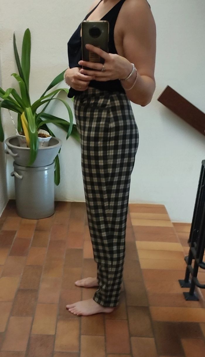 Pantalon à carreaux Breal - photo numéro 5