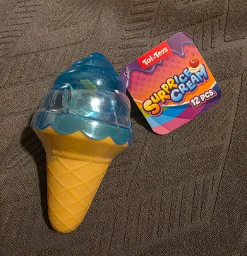 Ice cream princess bleu