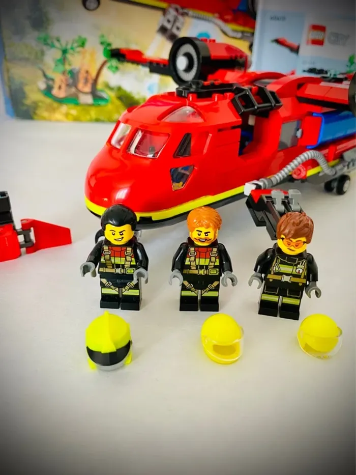 LEGO City 60413 - L’Avion de Sauvetage Des Pompiers - Complet avec Boîte et Notice - photo numéro 10