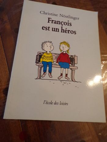 Livre François est un héros l'école des loisirs