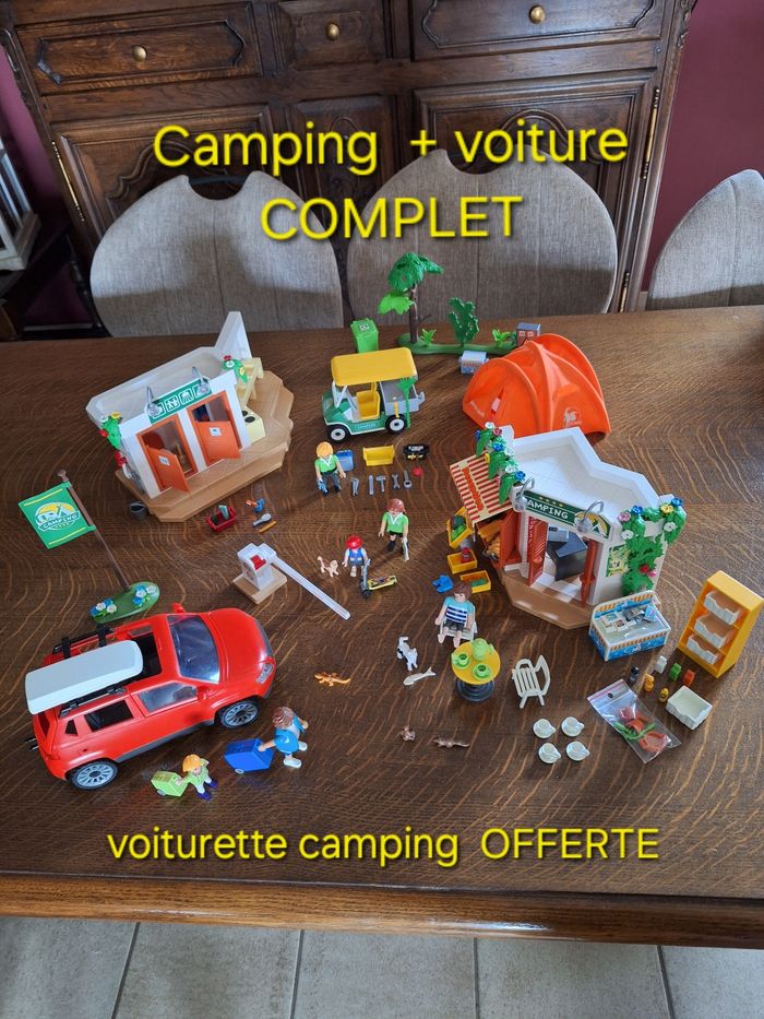 Playmobil 5432 + voiture 5436 + voiturette Offerte