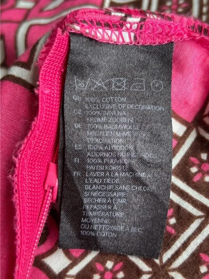 🌸🌿Blouse tunique made in India vintage 2000 H&M inspiration 70s Boho hippie style sleeveless tunic🌿🌺 - photo numéro 14