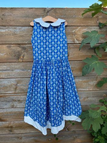 Robe tambour trompettes 6 8 ans cérémonie mariage fêtes baptême communion