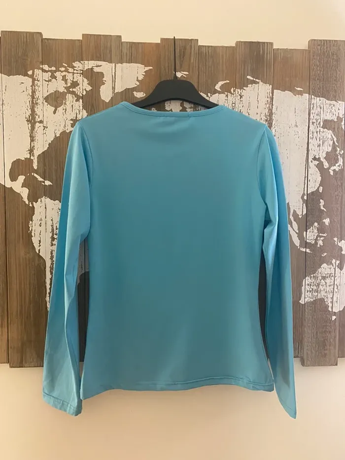 T-shirt Blu Deise Taille S - photo numéro 5