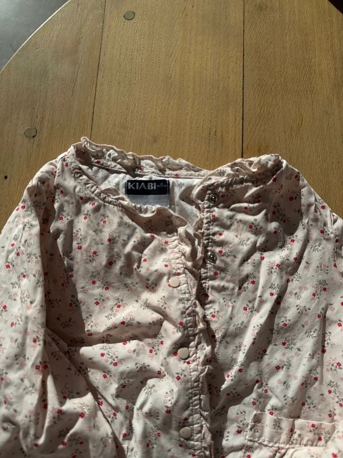 Tablier à fleurs 🌷 taille 5 ans - photo numéro 2