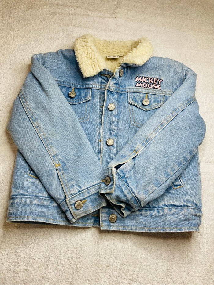 Veste en jean Mickey  taille 5 ans - photo numéro 3