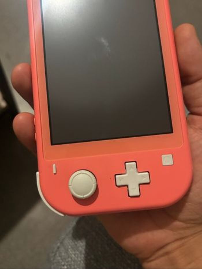 Nintendo switch lite corail - photo numéro 4