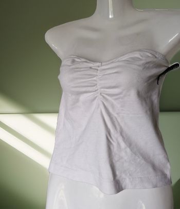 Très joli bustier froncé sexy