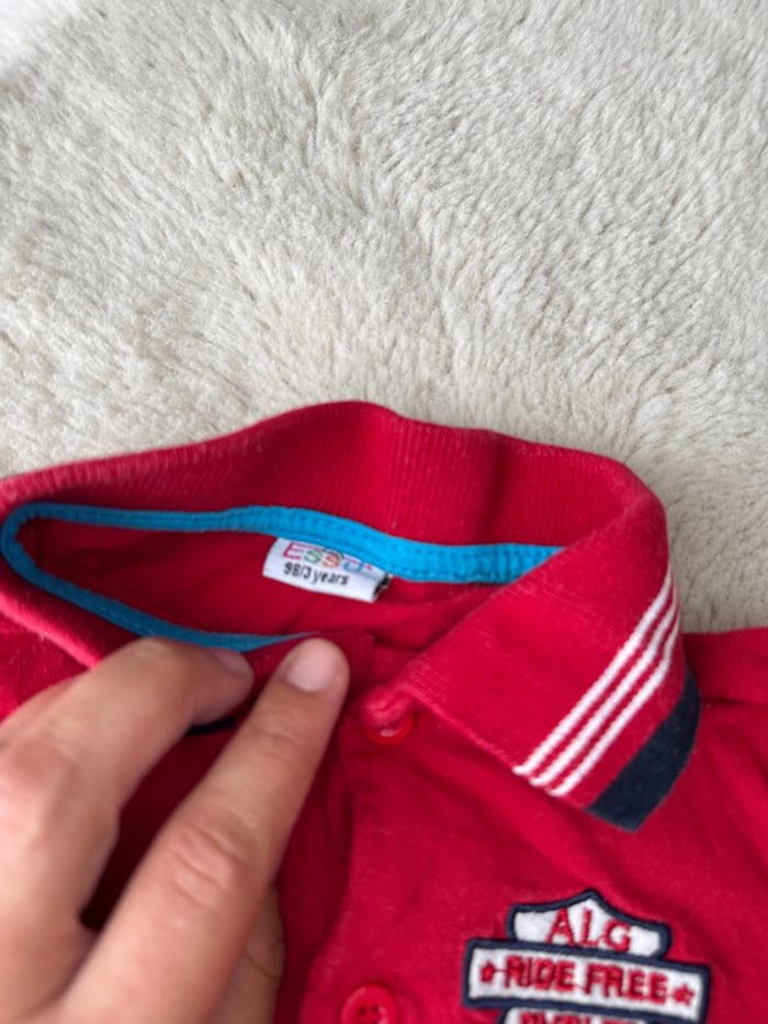 👕lot été - bébé garçon 36 mois - polo + shorts - très bon état - photo numéro 4