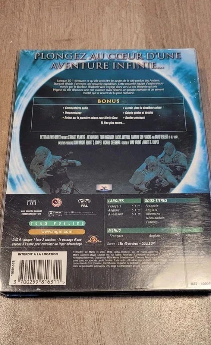 DVD Stargate Atlantis - photo numéro 2