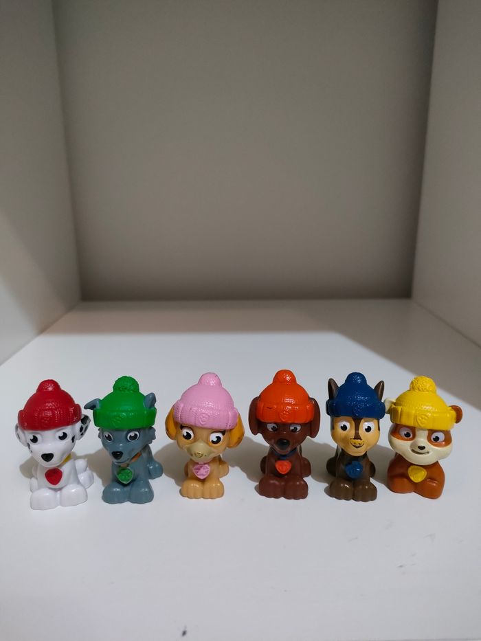 Lot de 6 figurines pat patrouille