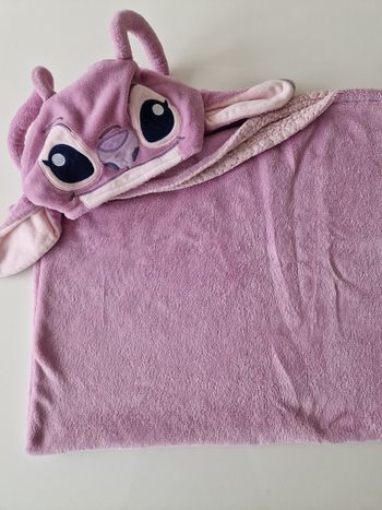 Plaid à capuche / couverture angel de Lilo et Stitch
