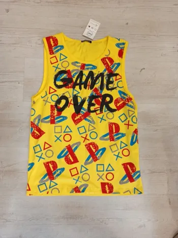 Débardeur pour homme jaune XXL