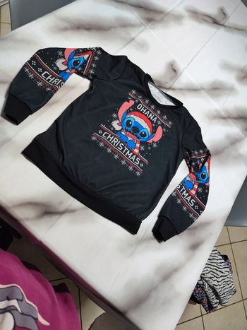 Pull léger stitch noël 12 ans