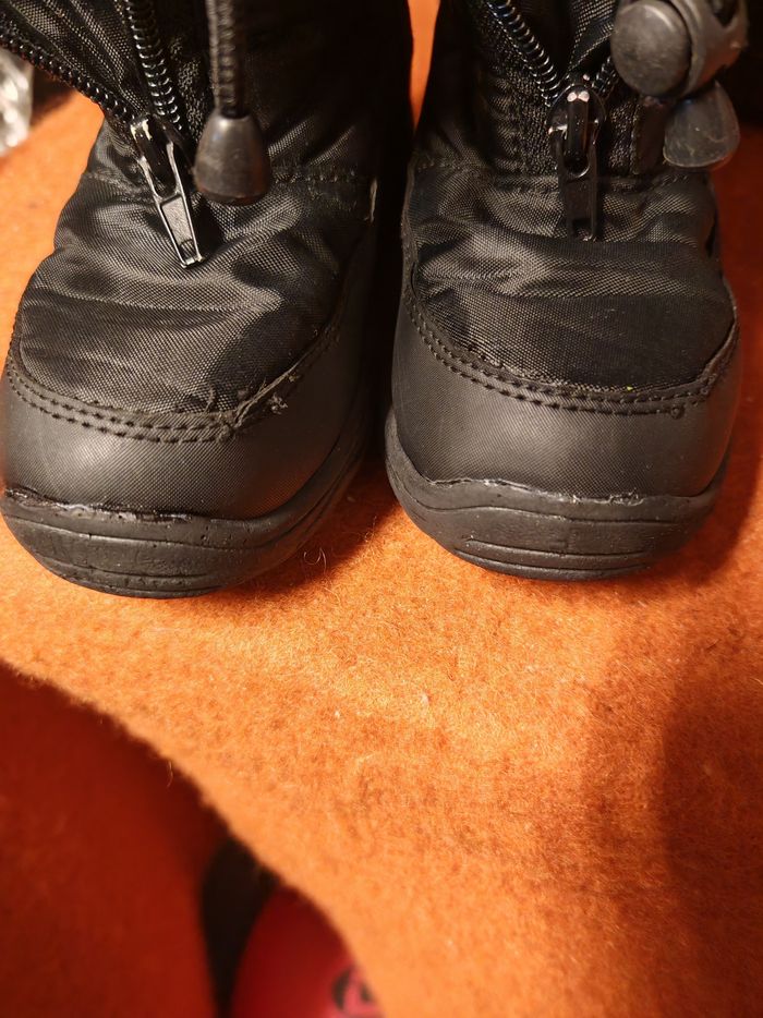 Bottes fourrés d'hiver neige taille 27 - photo numéro 5