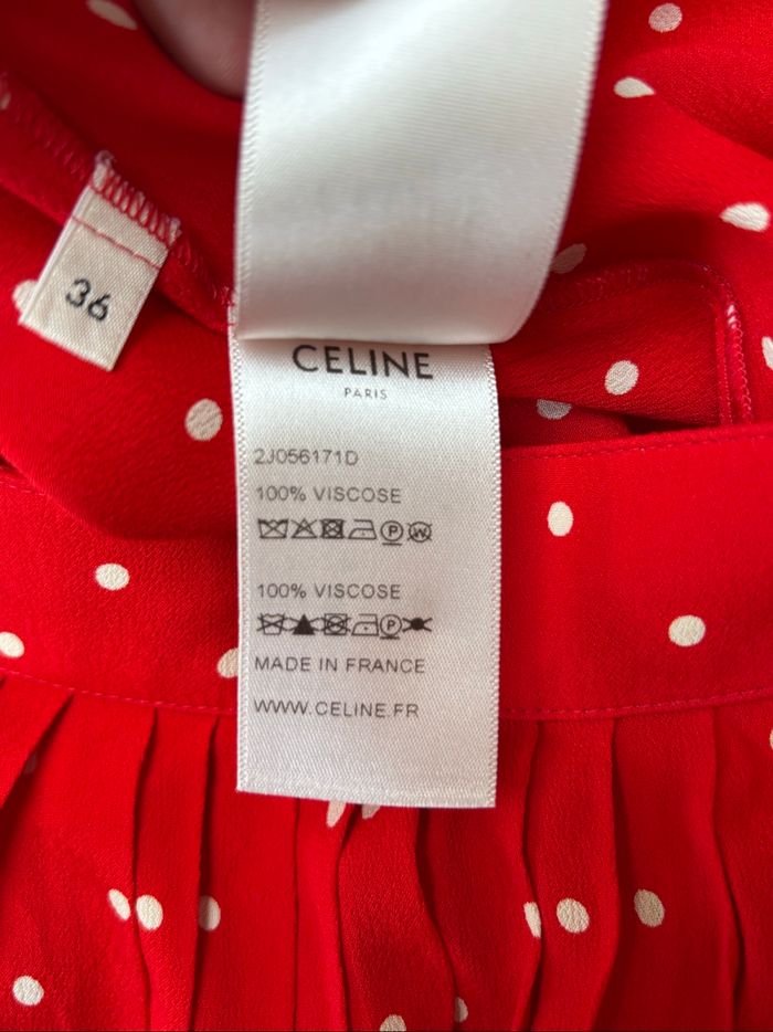 Jupe Céline à pois T.36 - photo numéro 4