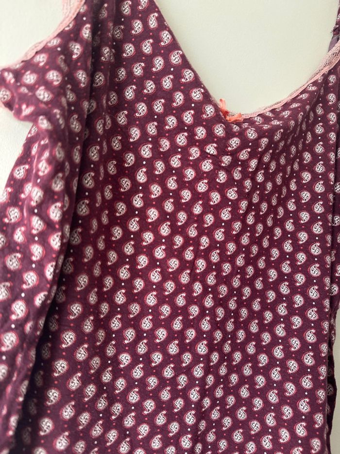 👚 débardeur de pyjama femme - taille M - la halle - bon etat - photo numéro 2