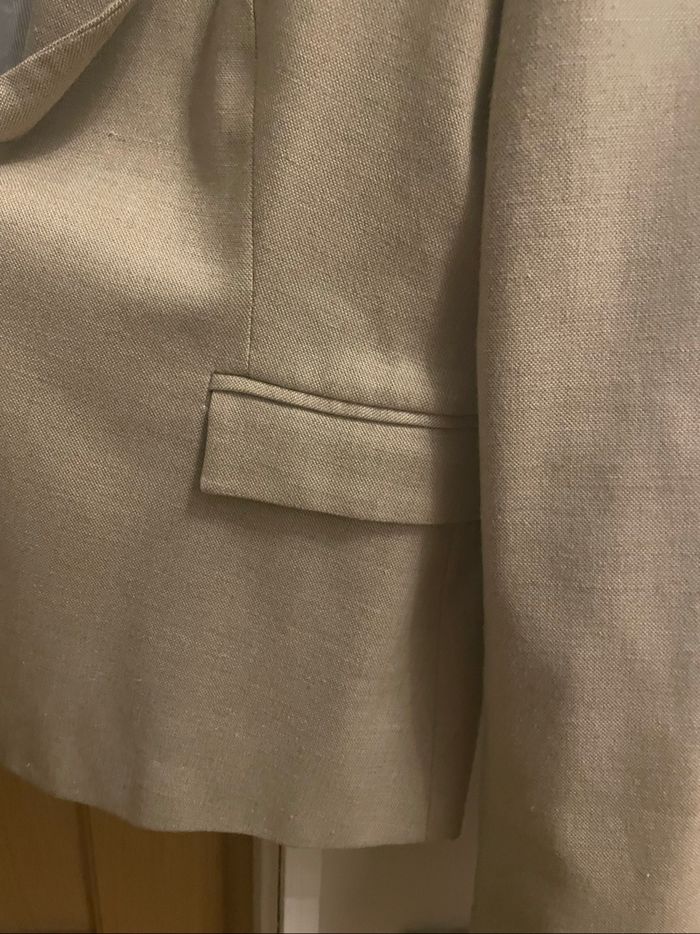 Blazer beige/zara - photo numéro 3