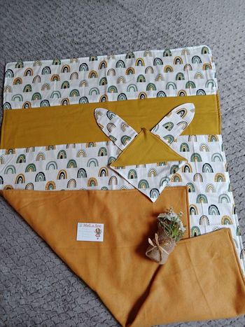 Ensemble doudou et couverture