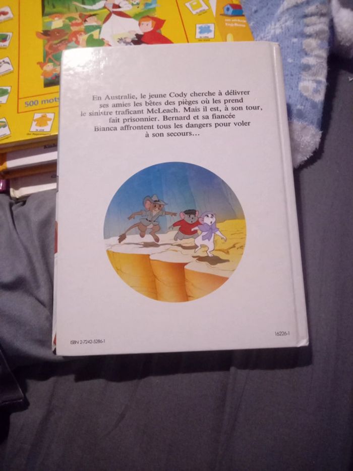 Livre enfant:"Bernard et Bianca au pays des kangourous" - photo numéro 2